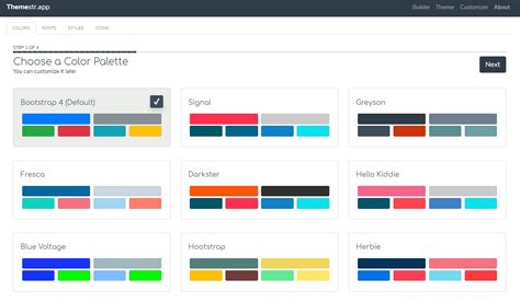 Bootstrap Theme Builder and Customizer.